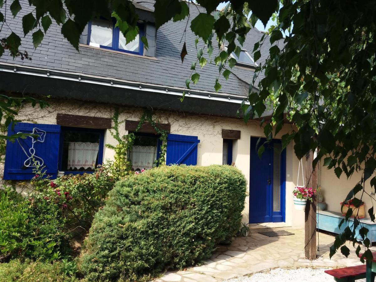 Les Mouettes 1 Gite Ou 4 Chambres D Hote, Jardin ,Bords De Loire La Bohalle Bagian luar foto